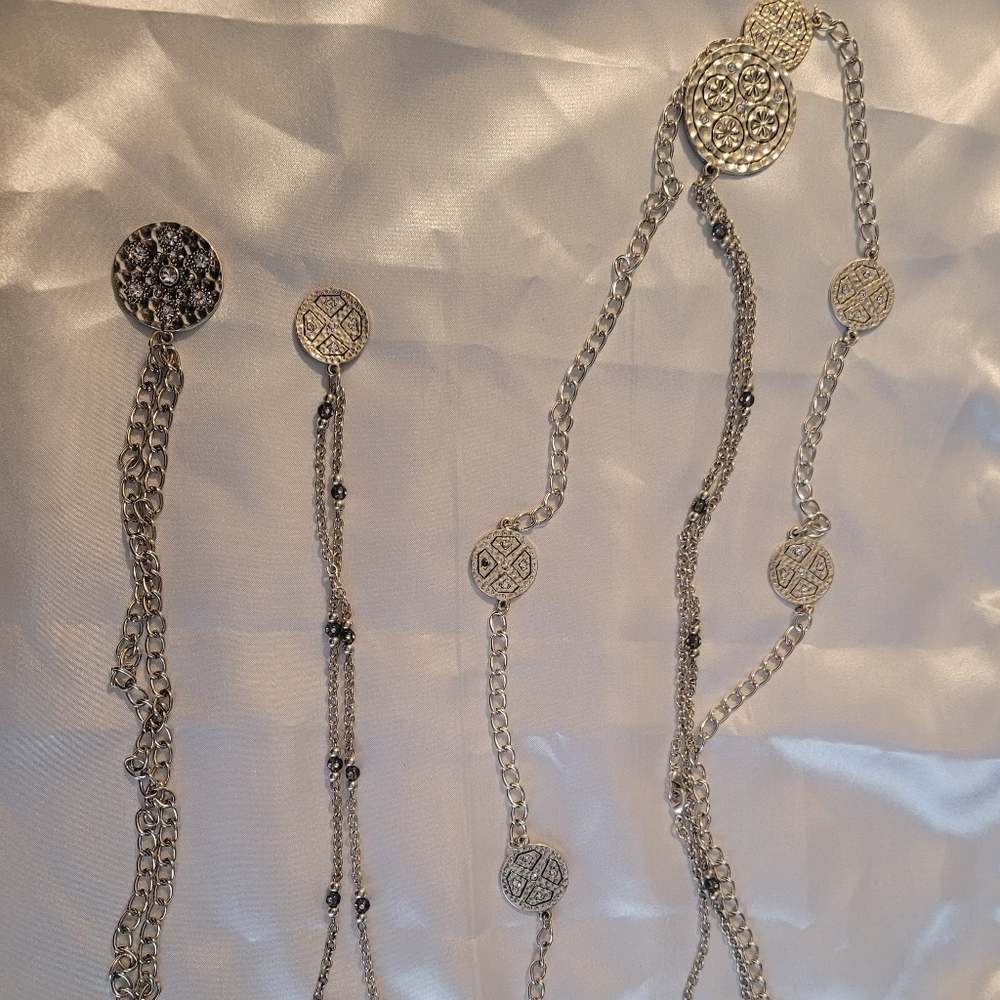 Premier Jewerly Elegant Silver Chain Necklace